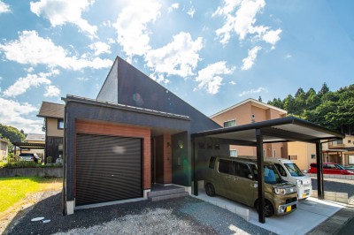 中二階のあるDIYを楽しめる平屋